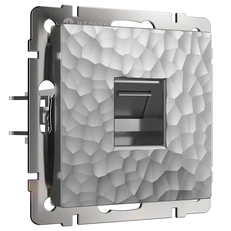 Изображение Розетка Ethernet RJ-45 Hammer (серебряный) W1281006